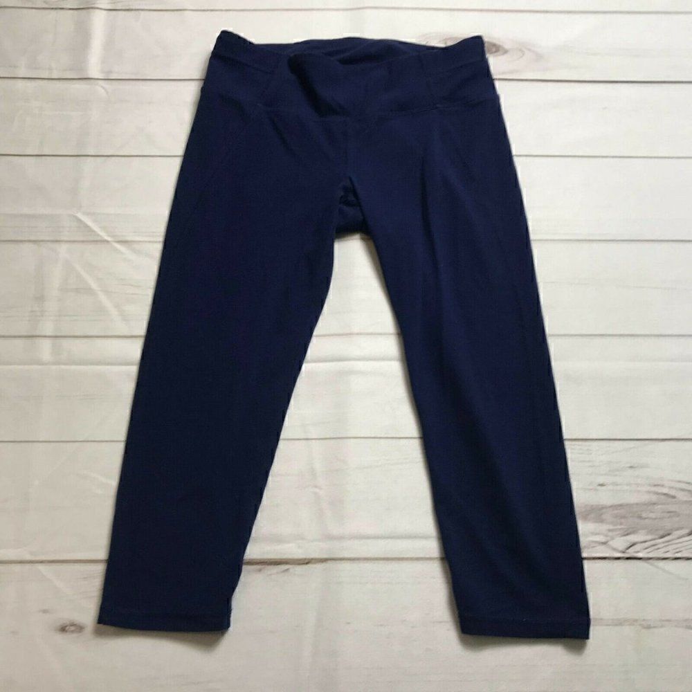 Prana Women's Regular Fit Elastic Waist Pull On Legging Pants Size Medium